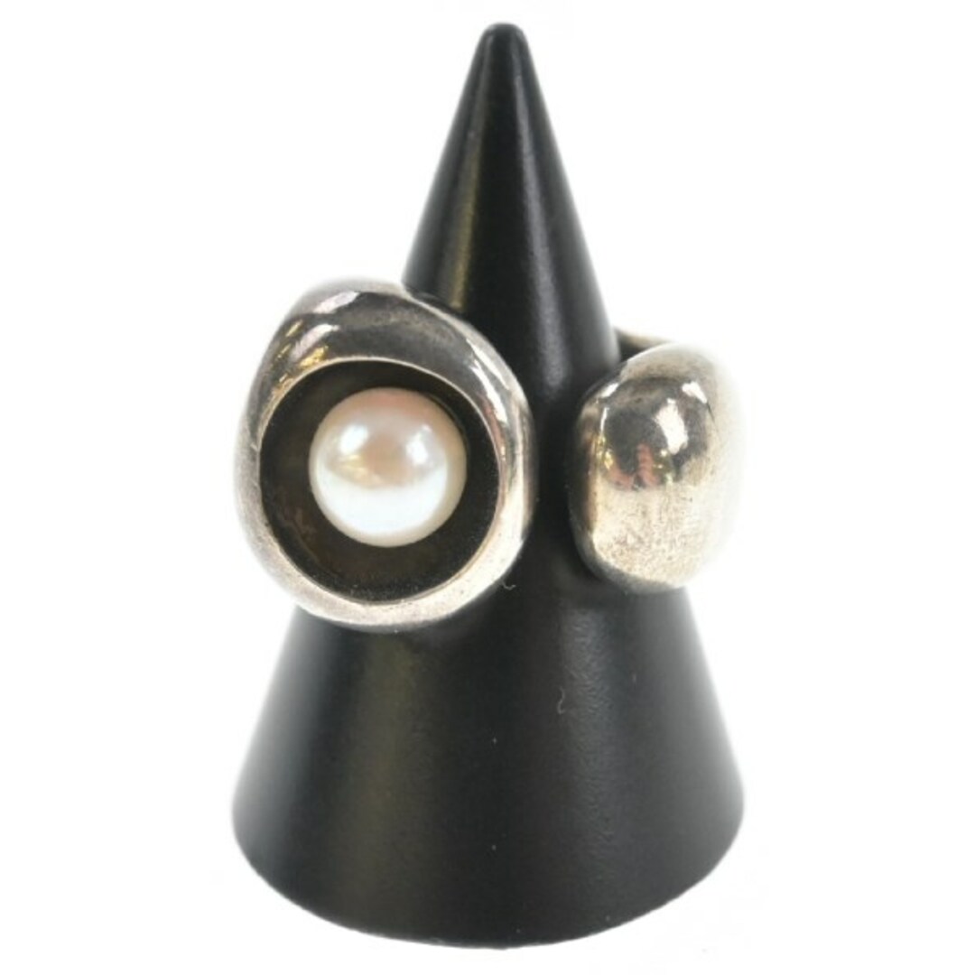 MONICA CASTIGLIONI リング -(9号位) シルバーx黒x白系