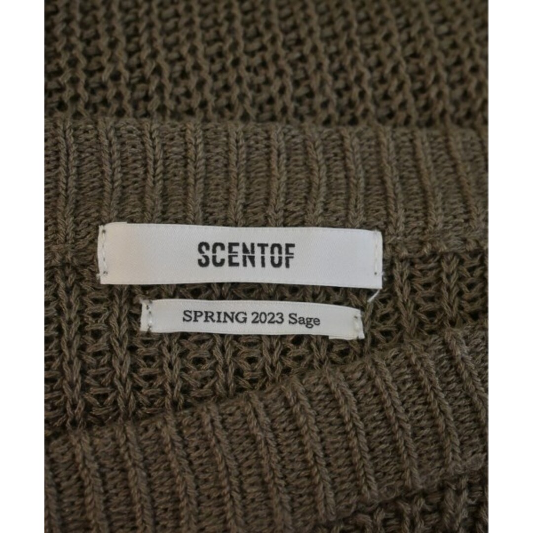 SCENTOF セントオブ ニット・セーター F 茶系 【古着】【中古