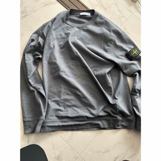 STONE ISLAND(Tシャツ/カットソー(七分/長袖) ・ グレー/灰色系 STONE ISLAND(Tシャツ/カットソー(七分/長袖) ・ グレー/灰色系