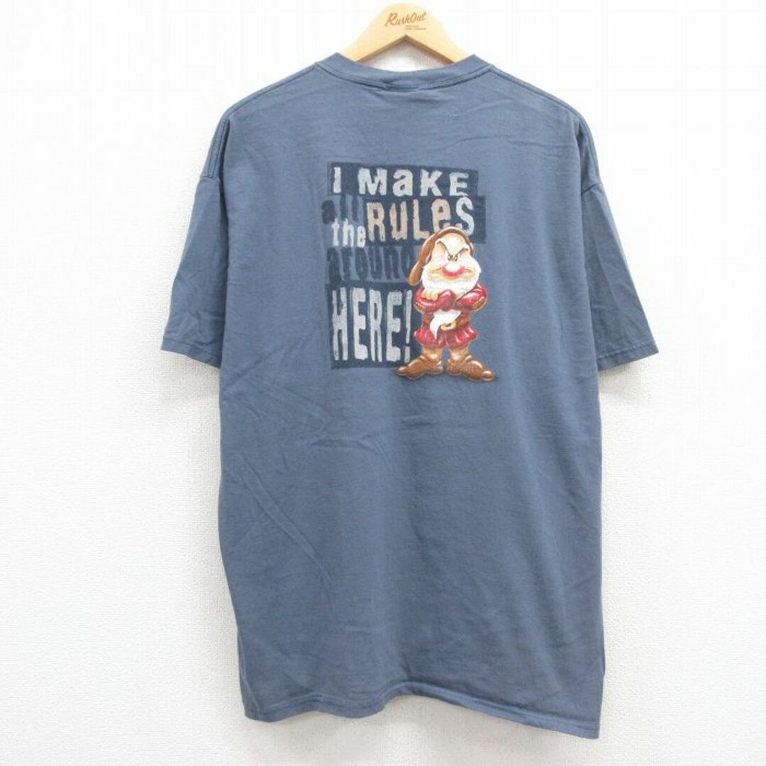 Disney - XL☆古着 半袖 ビンテージ Tシャツ メンズ 90年代 90s Disney - XL☆古着 半袖 ビンテージ Tシャツ メンズ 90年代 90s