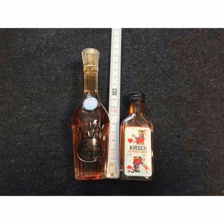 カミユcamus xo、KIRSH ミニボトル　　２本　古酒　未開封