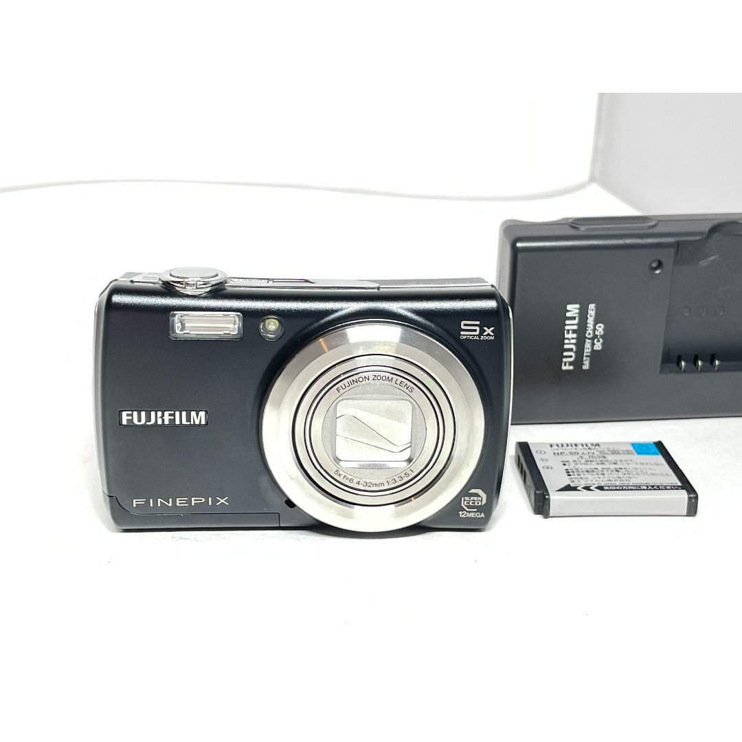 FUJIFILM FinePix F100fd ブラック コンパクトデジタルカメラ FUJIFILM FinePix F100fd ブラック コンパクトデジタルカメラ