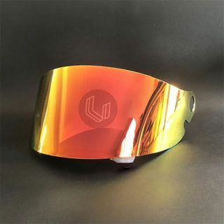 ショウエイ(SHOEI)のSHOEI Glamster ショウエイ グラムスター シールド　レッド/金 (ヘルメット/シールド)