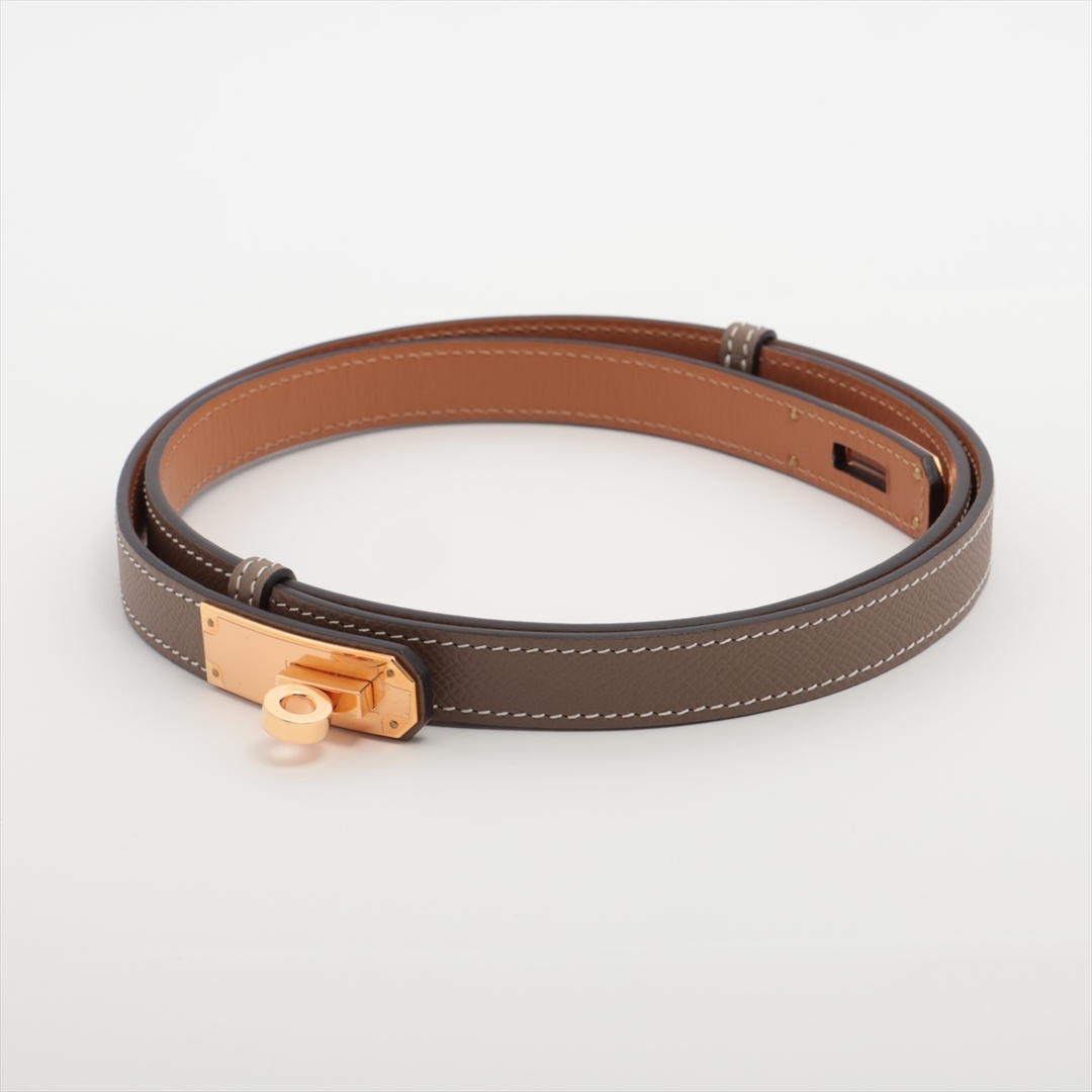 HERMES - エルメス ケリー ヴォーエプソン  エトゥープ レディース ベルト
