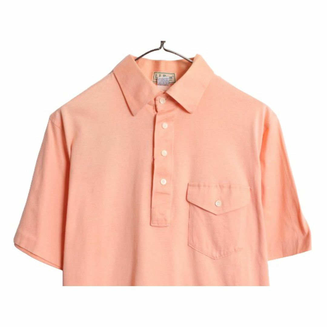 グランド牧場 セレクトセール L.L.Bean - 80s USA製 エルエルビーン ポケット付き 半袖 男性用