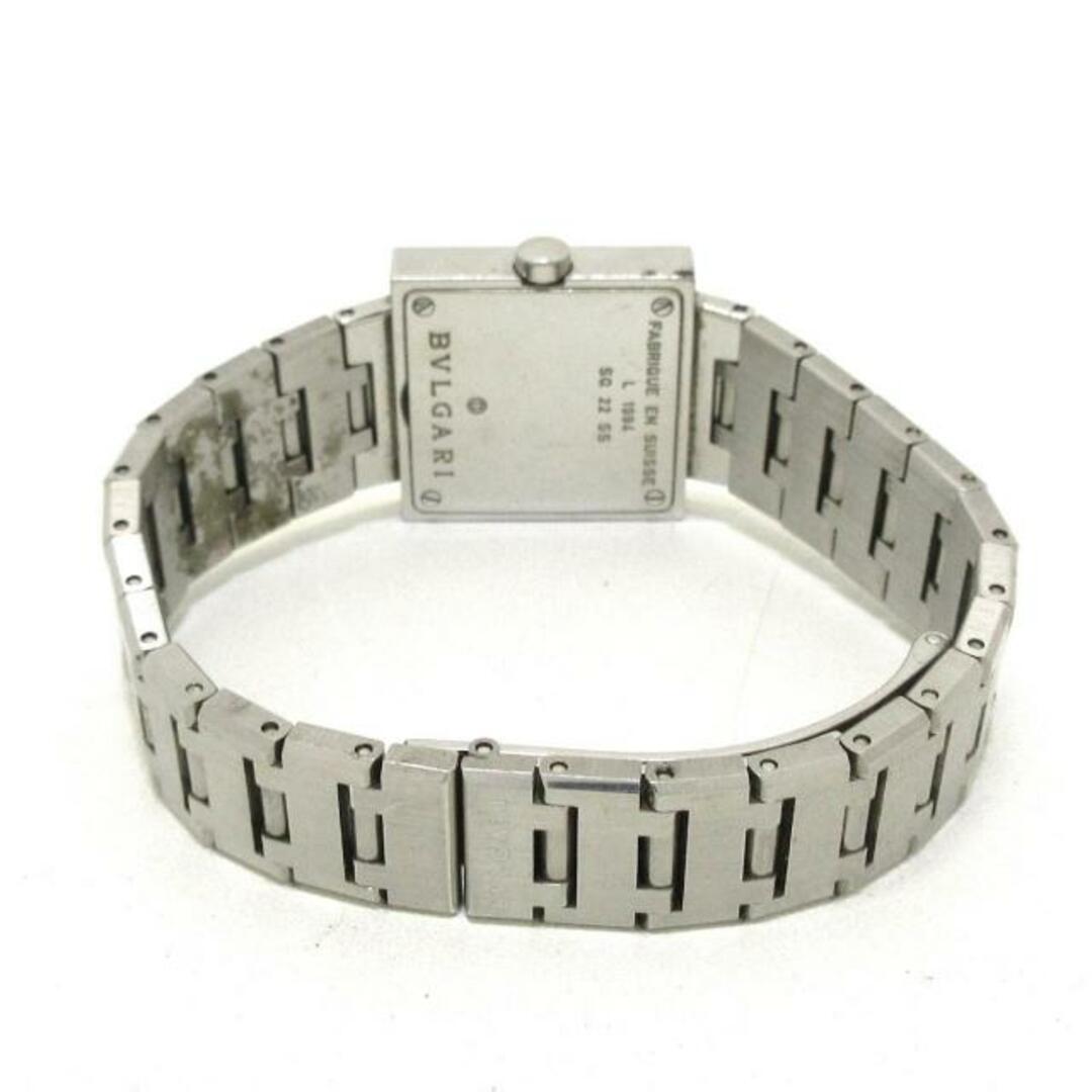 BVLGARI(ブルガリ) 腕時計 クアドラード SQ22SS レディース SS 黒 BVLGARI(ブルガリ) 腕時計 クアドラード SQ22SS レディース SS 黒