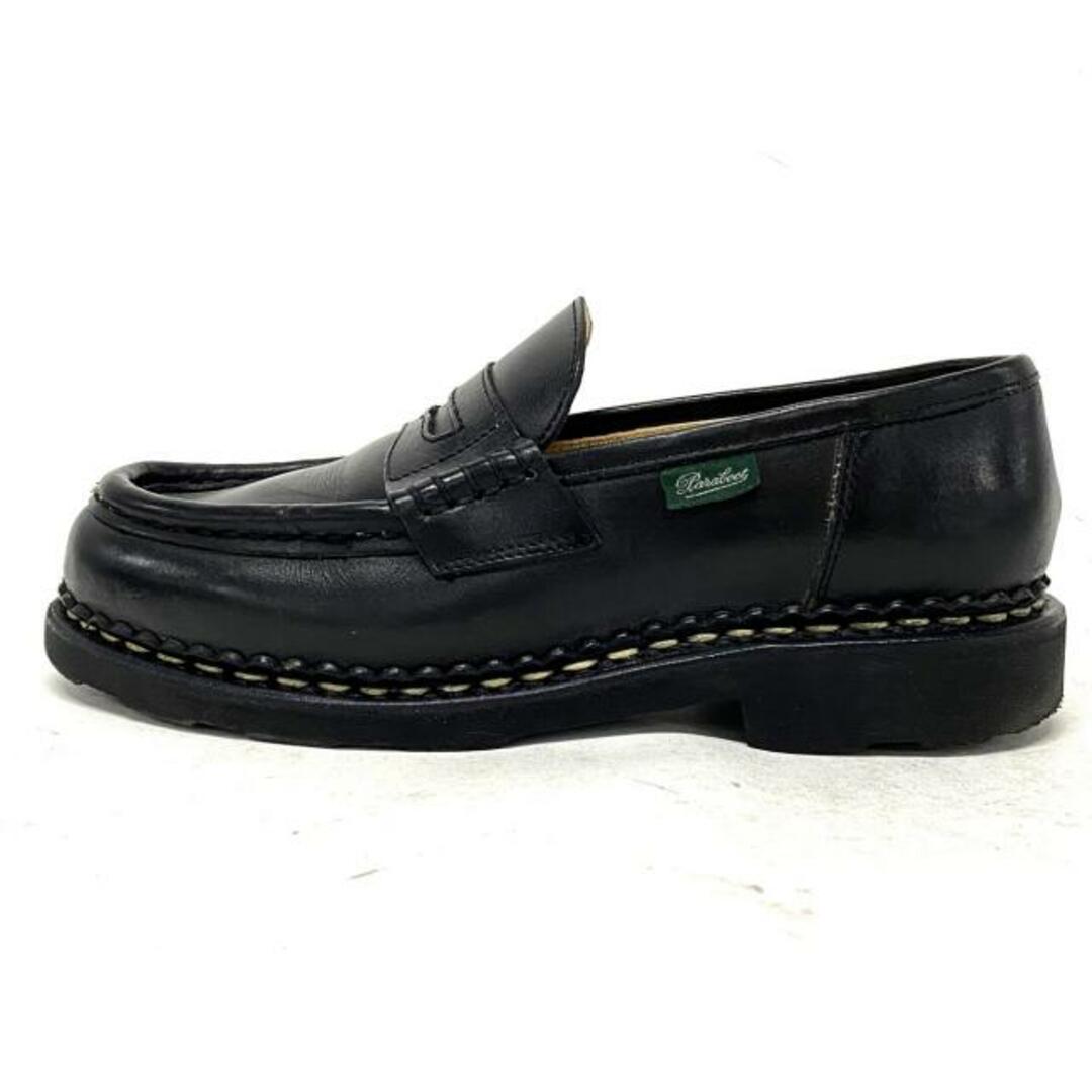Paraboot(パラブーツ) ローファー 3 レディース オルセー 黒 レザー Paraboot(パラブーツ) ローファー 3 レディース オルセー 黒 レザー