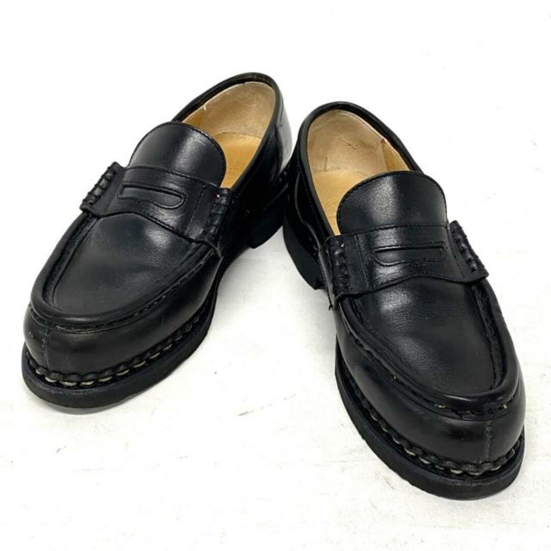 Paraboot(パラブーツ) ローファー 3 レディース オルセー 黒 レザー Paraboot(パラブーツ) ローファー 3 レディース オルセー 黒 レザー