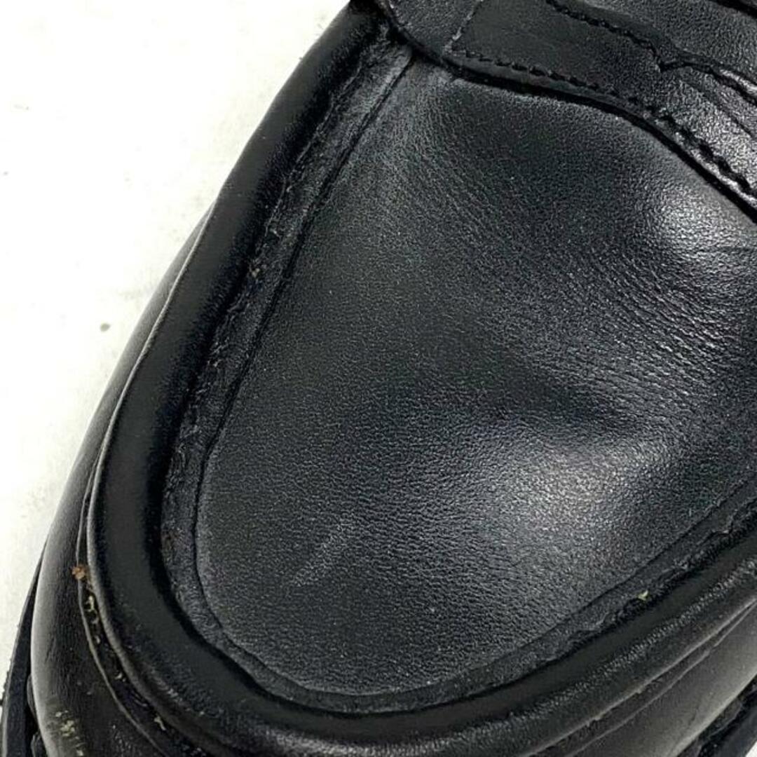 Paraboot(パラブーツ) ローファー 3 レディース オルセー 黒 レザー Paraboot(パラブーツ) ローファー 3 レディース オルセー 黒 レザー
