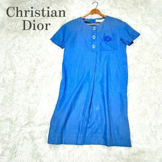 Christian Dior(ワンピース ・ ブルー・ネイビー/青色系)の Christian Dior(ワンピース ・ ブルー・ネイビー/青色系)の