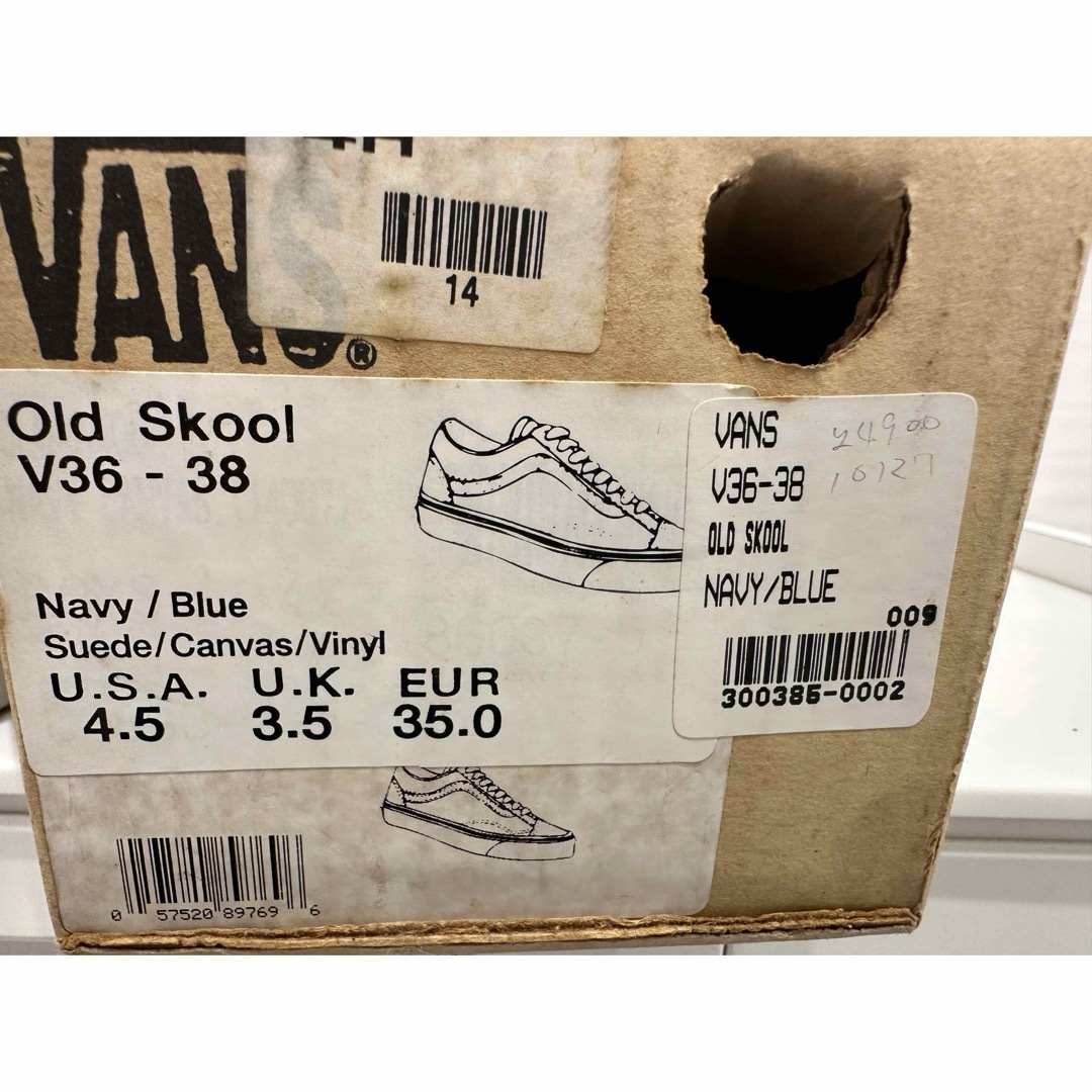 VANS - 90s USA製 VANS OLD SKOOL US4.5 新品の通販 by 美咲 VANS - 90s USA製 VANS OLD SKOOL US4.5 新品の通販 by 美咲