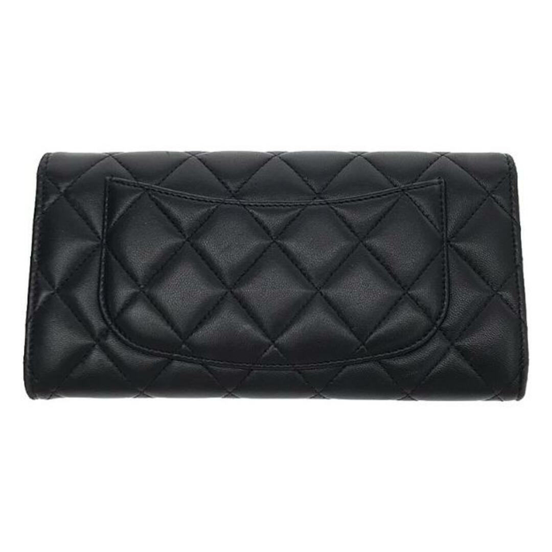 CHANEL / シャネル | マトラッセ ラムスキン レザー ココマーク CHANEL / シャネル | マトラッセ ラムスキン レザー ココマーク