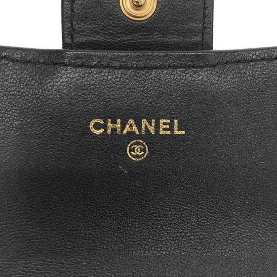 CHANEL / シャネル | マトラッセ ラムスキン レザー ココマーク CHANEL / シャネル | マトラッセ ラムスキン レザー ココマーク