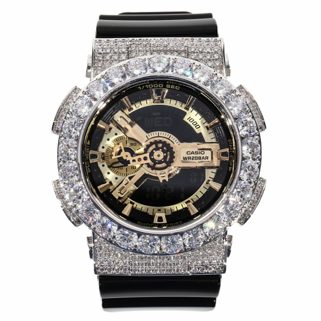 G-SHOCK - G-SHOCK カスタム ゴールド文字盤 x ホワイトゴールド G-SHOCK - G-SHOCK カスタム ゴールド文字盤 x ホワイトゴールド