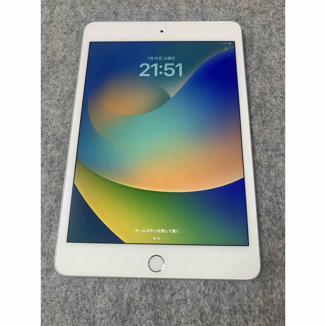 超美品 iPad mini5 64GB wifi版 MUQX2J/A タブレット 超美品 iPad mini5 64GB wifi版 MUQX2J/A タブレット