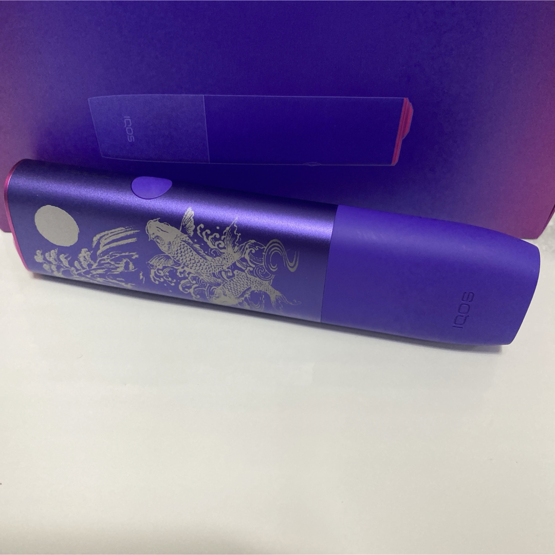 IQOS - iQOS ILUMA ONE イルマ ワン レーザー加工 鯉 滝登り IQOS - iQOS ILUMA ONE イルマ ワン レーザー加工 鯉 滝登り
