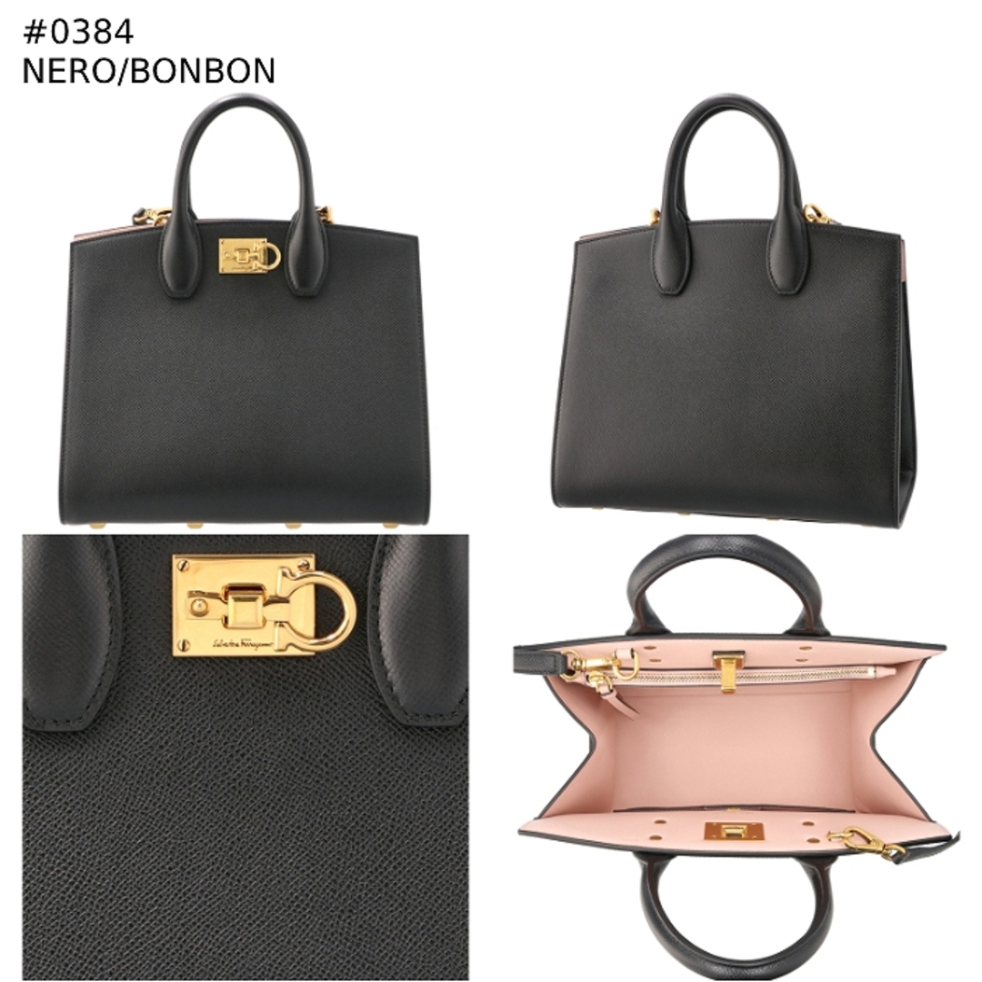 FERRAGAMO - フェラガモ FERRAGAMO トートバッグ STUDIO BOX FERRAGAMO - フェラガモ FERRAGAMO トートバッグ STUDIO BOX