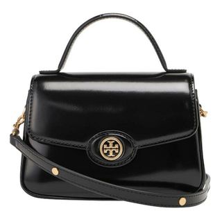 トリーバーチ(Tory Burch)の新品 トリーバーチ TORY BURCH ハンドバッグ ロビンソン ブラック(ハンドバッグ)
