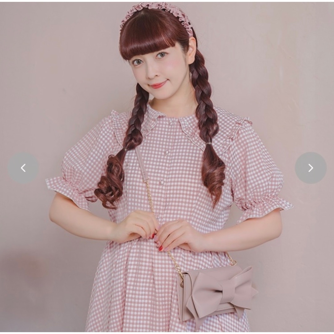しまむら - 青木美沙子 しまむら ピンク リボン ショルダー しまむら - 青木美沙子 しまむら ピンク リボン ショルダー
