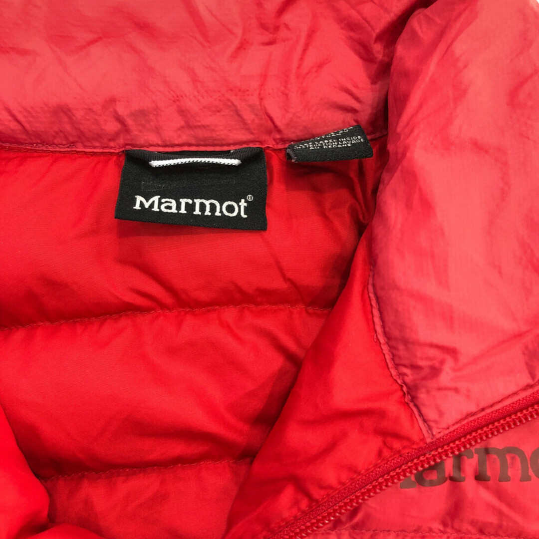 手数料安い MARMOT レッド ジャケット ナイロン 中綿 マーモット MARMOT - 男性用