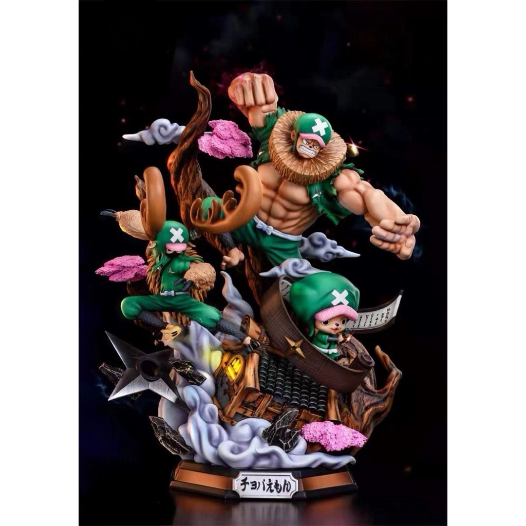 新品】ワンピース チョッパー 忍者 3形態 フィギュアの通販 by 新品】ワンピース チョッパー 忍者 3形態 フィギュアの通販 by