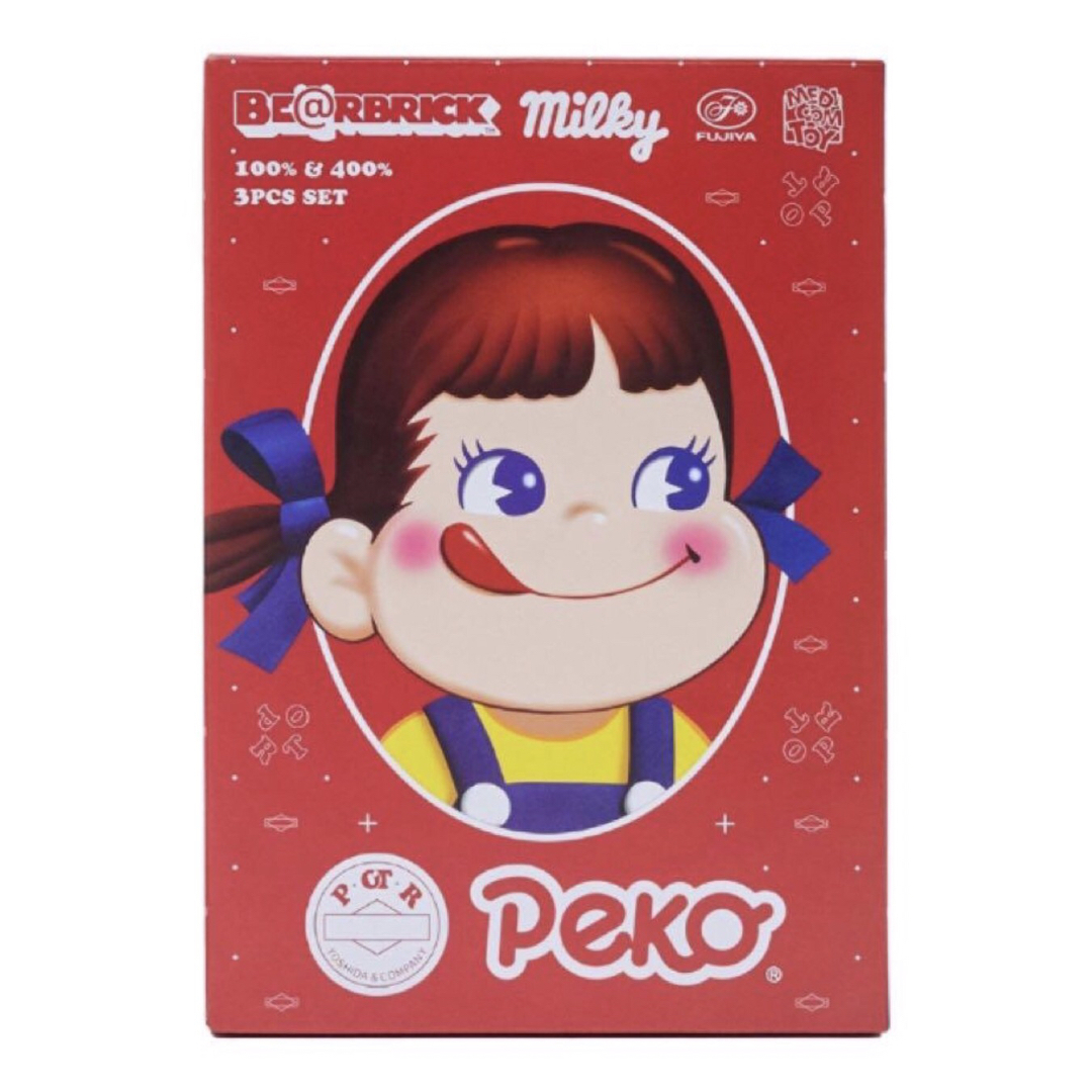 BE@RBRICK POTR ペコちゃん 100% & 400% 3体セット BE@RBRICK POTR ペコちゃん 100% & 400% 3体セット