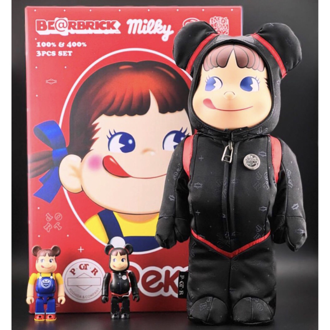 BE@RBRICK POTR ペコちゃん 100% & 400% 3体セット BE@RBRICK POTR ペコちゃん 100% & 400% 3体セット