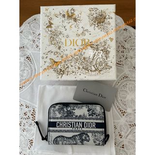 クリスチャンディオール(Christian Dior)のDIOR トワルドジュイ　ジップウォレット(財布)
