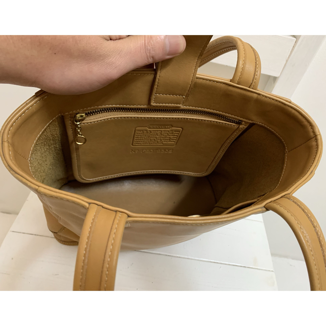 【美品】オールドコーチ 大容量 トートバッグ レザー USA製 ブラウン 【美品】オールドコーチ 大容量 トートバッグ レザー USA製 ブラウン