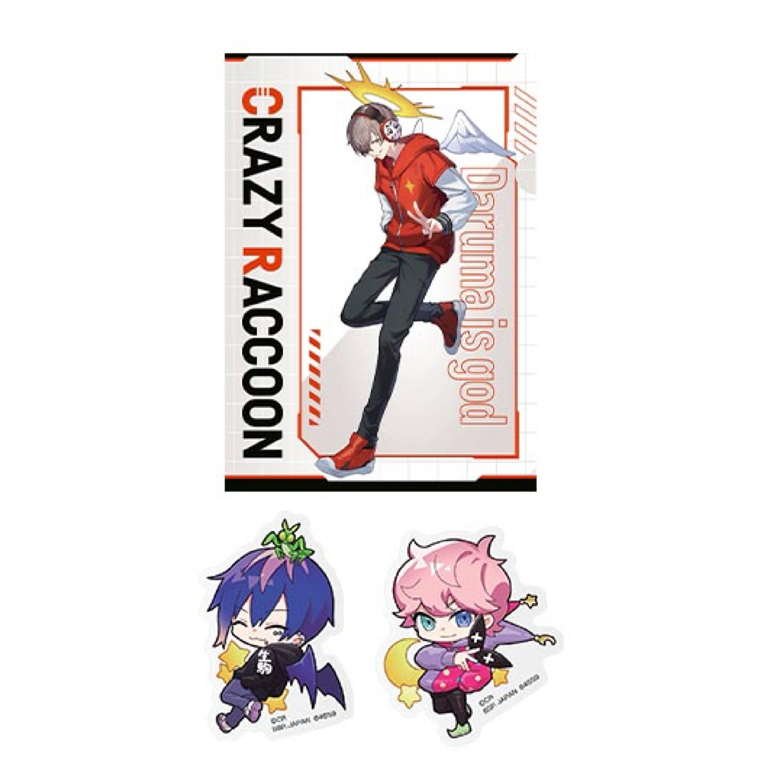 新品】クレイジーラクーン 一番くじ だるまいずごっど 3種セット 新品】クレイジーラクーン 一番くじ だるまいずごっど 3種セット