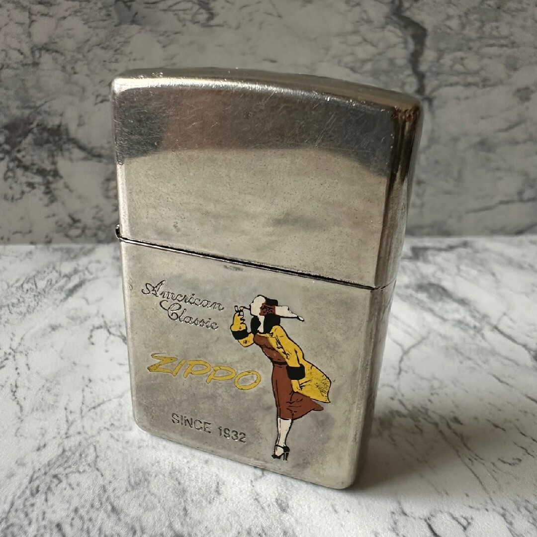 ZIPPO - ZIPPO Windy silver plate ウィンディ シルバープレート ZIPPO - ZIPPO Windy silver plate ウィンディ シルバープレート