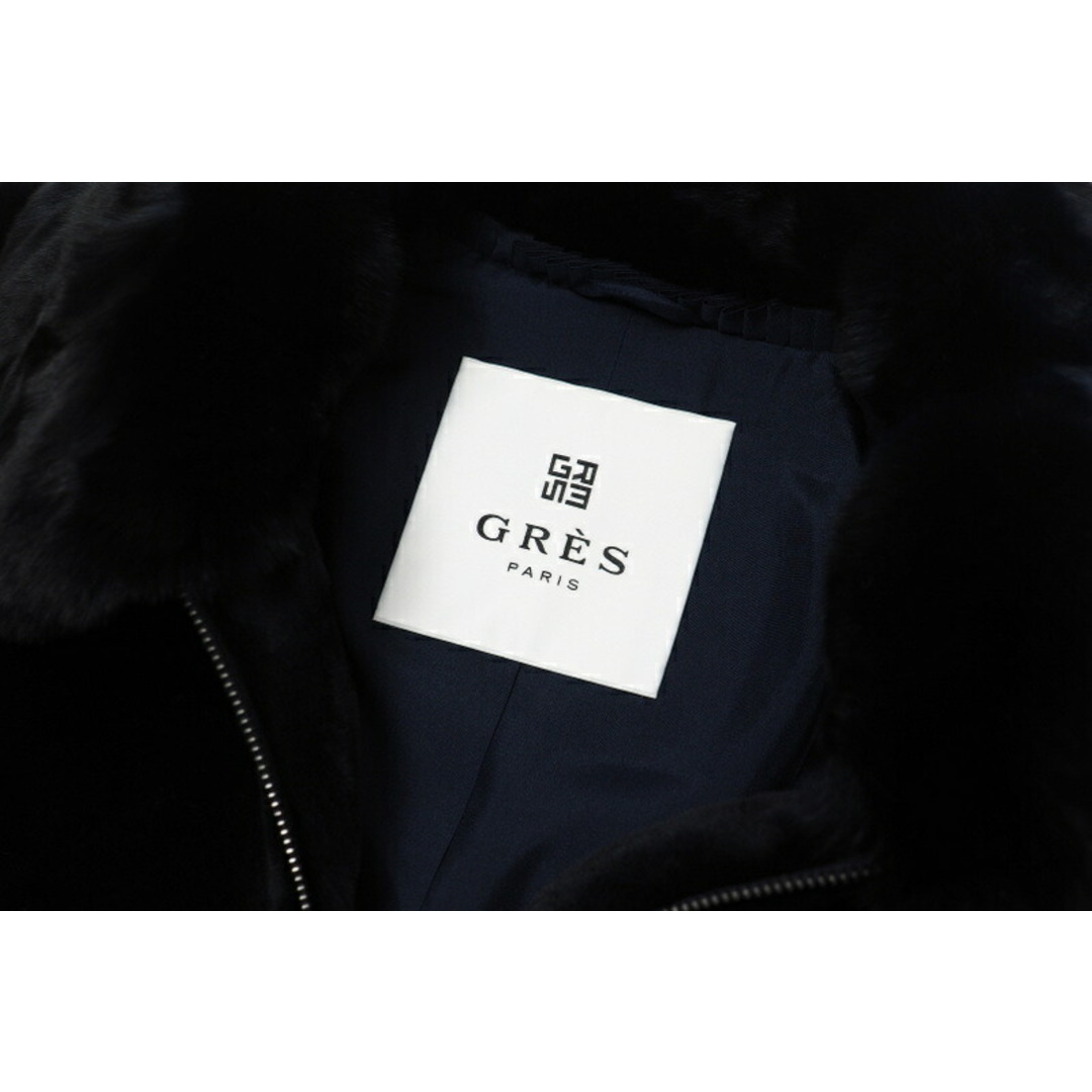 GRES - □美品□GRES グレ コート サイズ40 最高級毛皮□GRES GRES - □美品□GRES グレ コート サイズ40 最高級毛皮□GRES