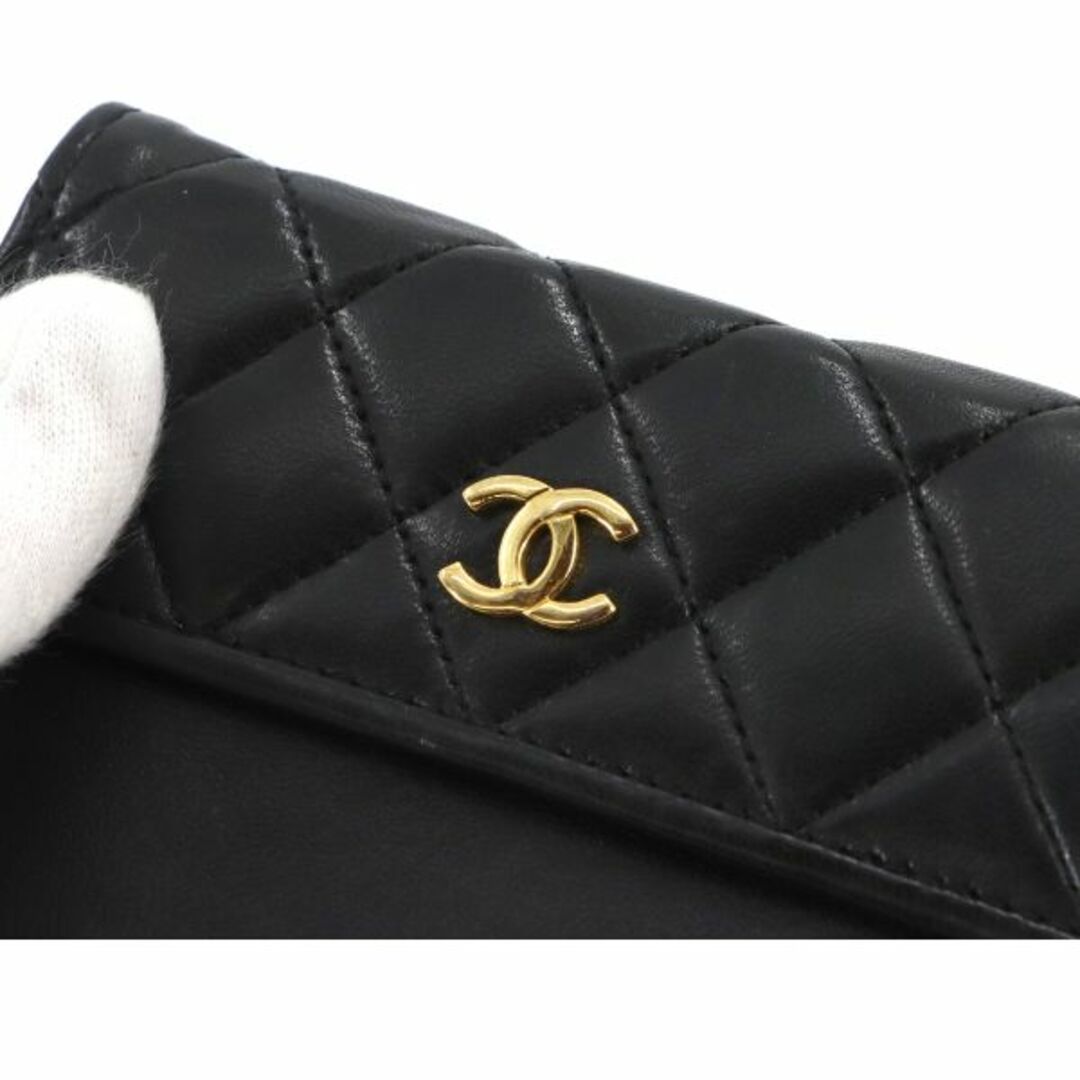 CHANEL - シャネル CHANEL マトラッセ カードケース 名刺入れ CHANEL - シャネル CHANEL マトラッセ カードケース 名刺入れ