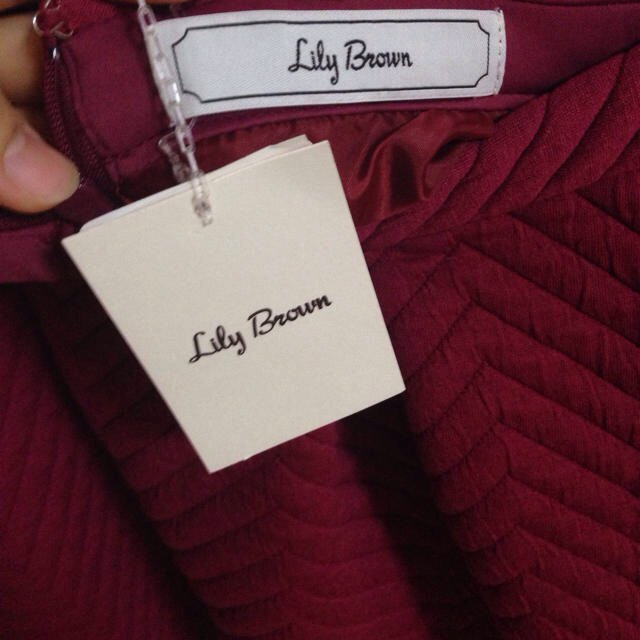 Lily Brown(リリーブラウン)のリリーブラウン キルティングスカート レディースのスカート(ミニスカート)の商品写真
