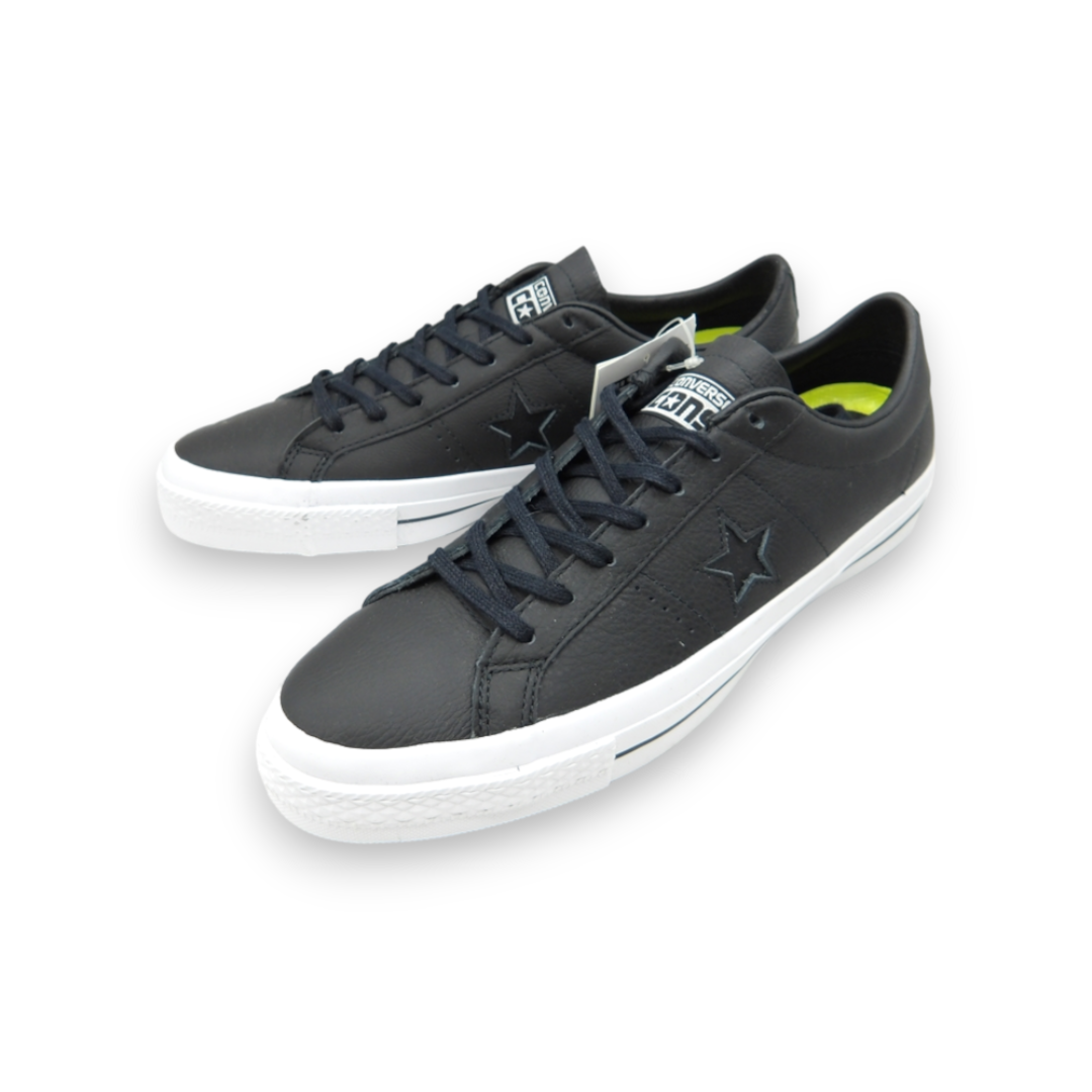 CONVERSE - CONVERSE CONS ONE STAR LEATHER OX BLACK サイズ CONVERSE - CONVERSE CONS ONE STAR LEATHER OX BLACK サイズ