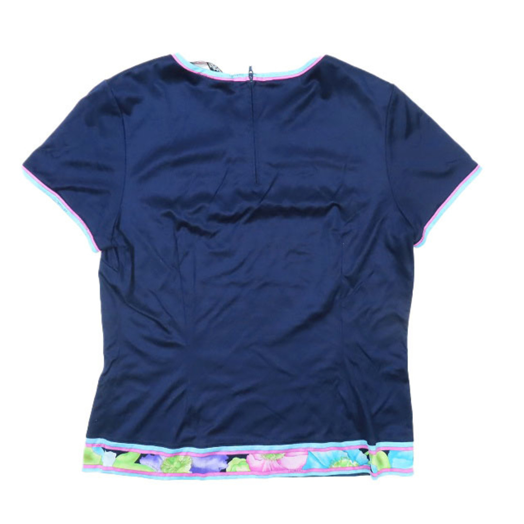 レオナール LEONARD Tシャツ カットソー ブラウス 花柄 半袖 LL レオナール LEONARD Tシャツ カットソー ブラウス 花柄 半袖 LL