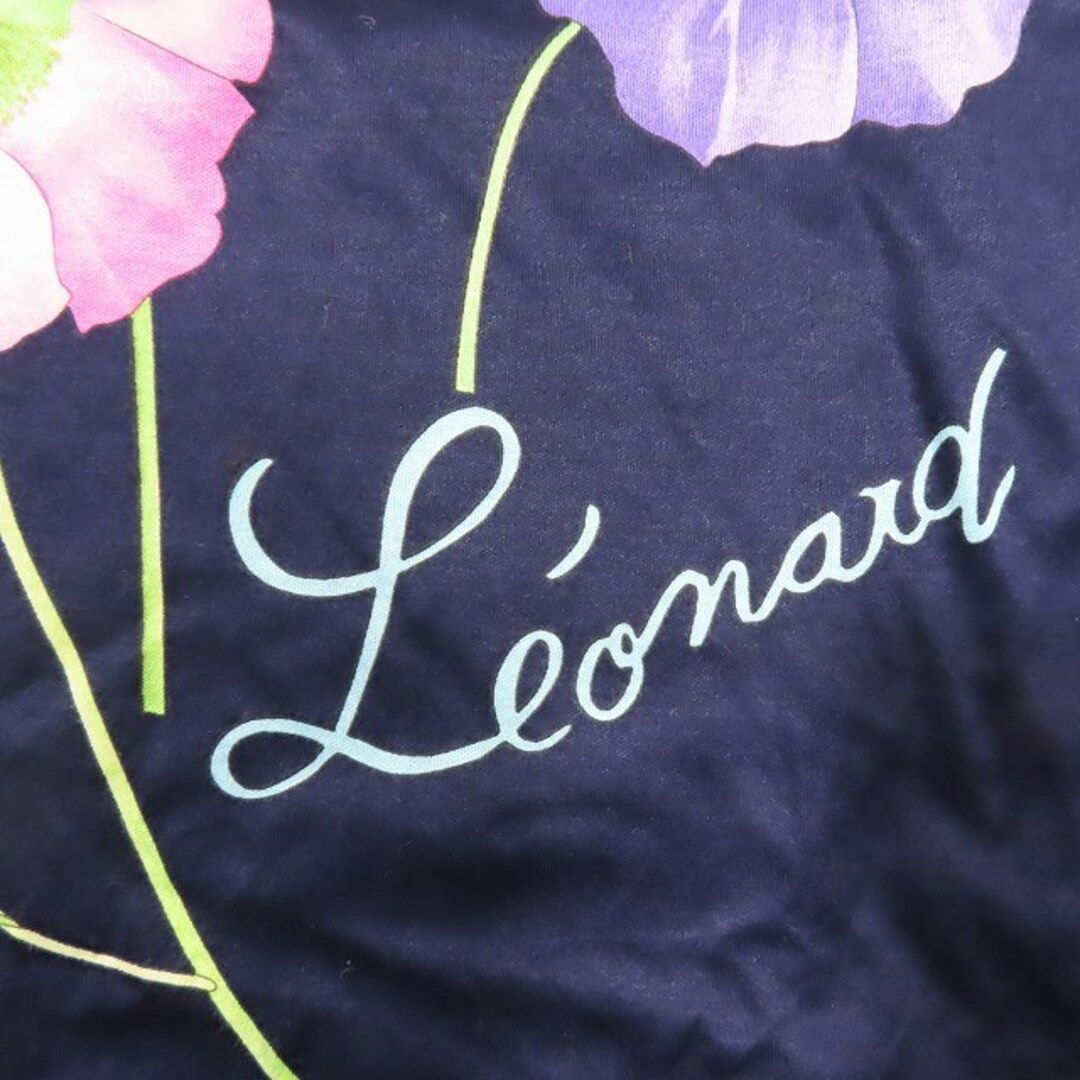 レオナール LEONARD Tシャツ カットソー ブラウス 花柄 半袖 LL レオナール LEONARD Tシャツ カットソー ブラウス 花柄 半袖 LL