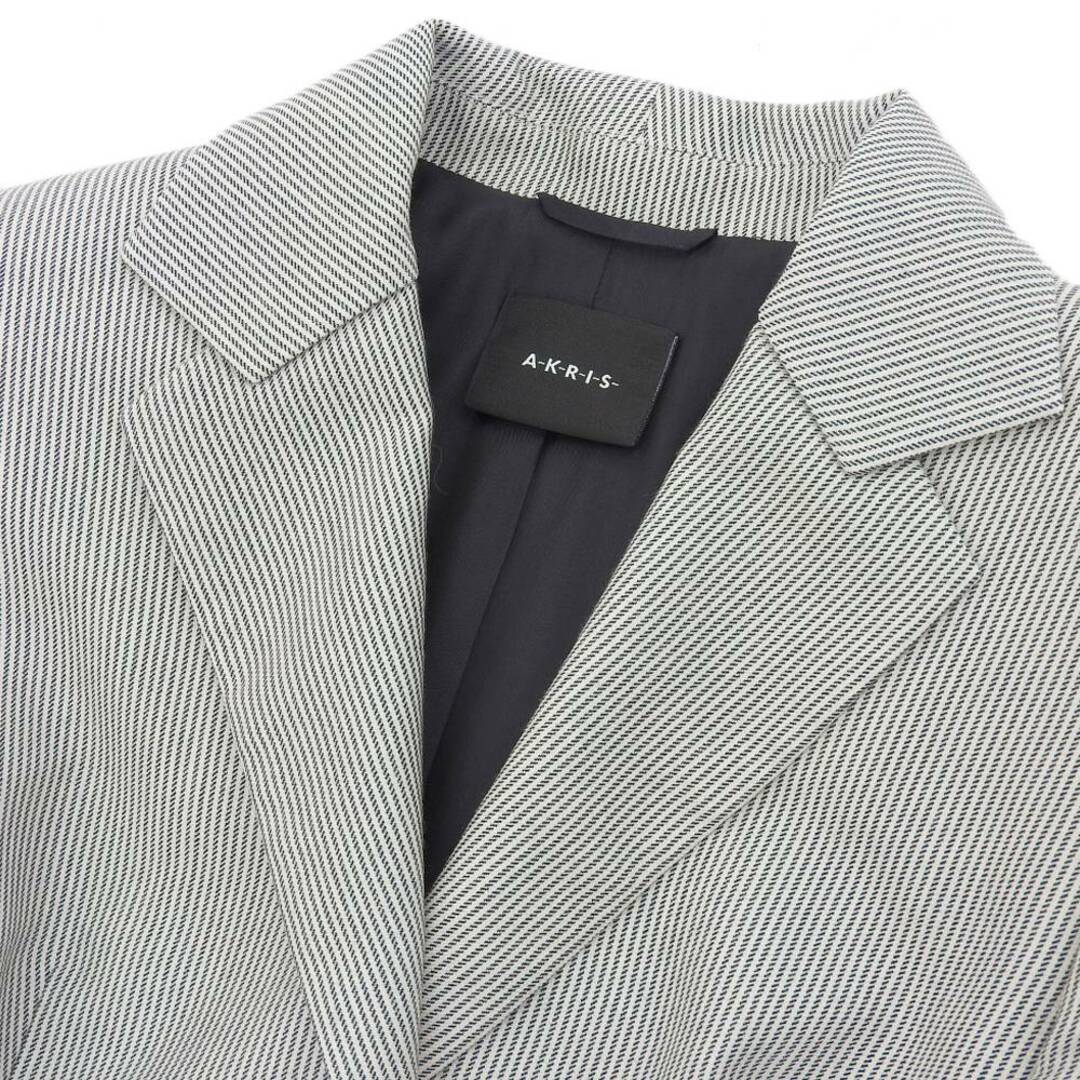 超美品 アクリス Akris 現行黒タグ カシミアシルク ボタンレス 超美品 アクリス Akris 現行黒タグ カシミアシルク ボタンレス