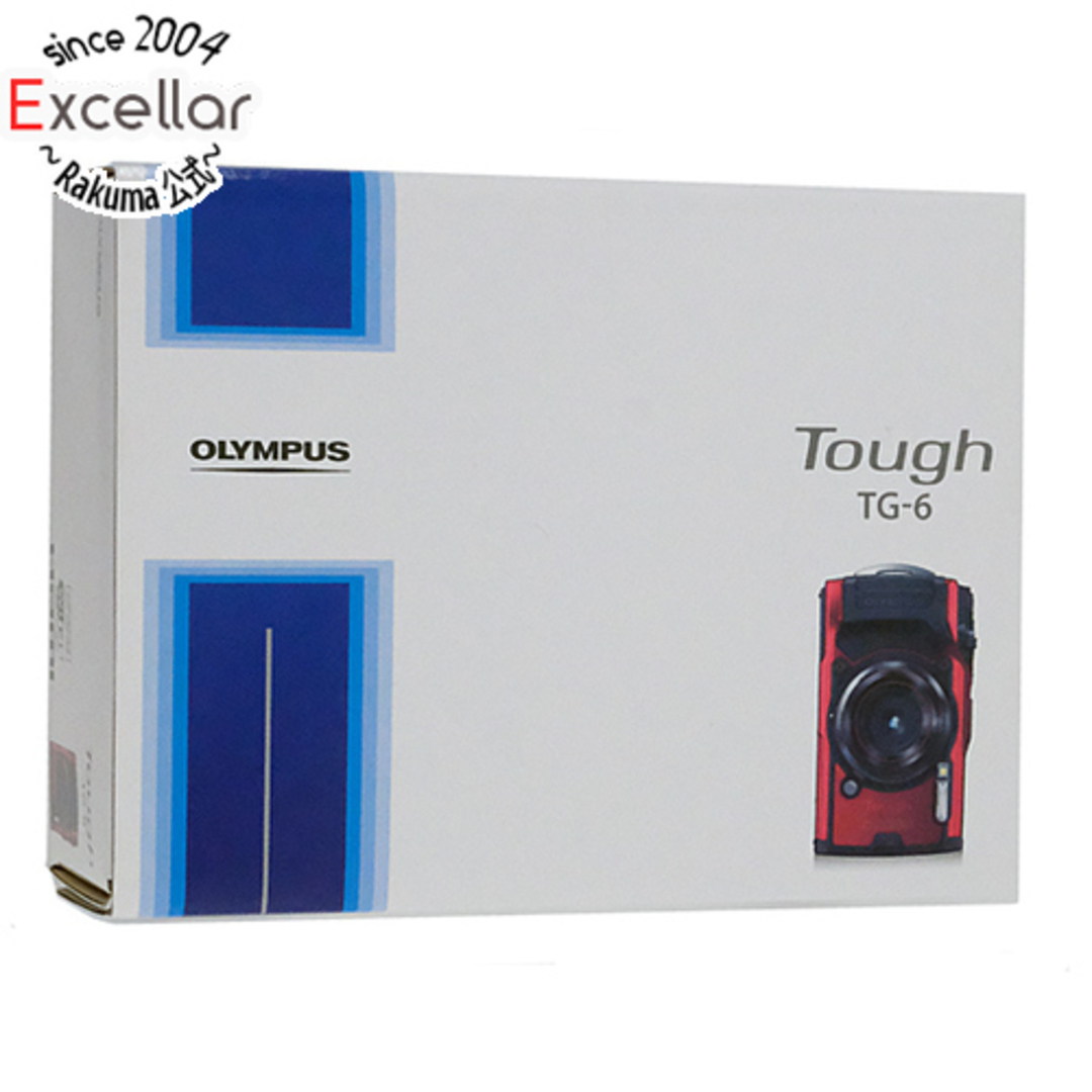 OLYMPUS　防水コンパクトデジタルカメラ Tough　TG-6 RED　レッド