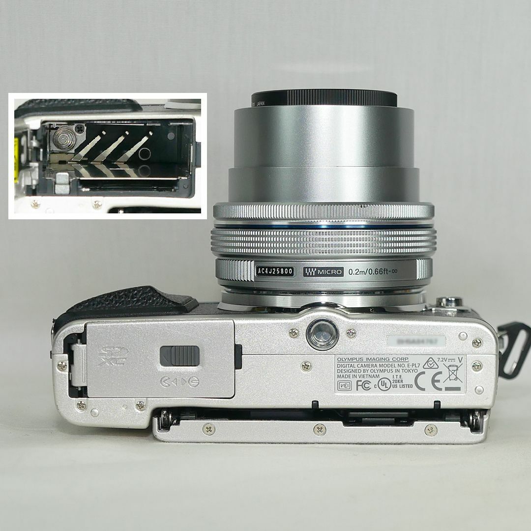 OLYMPUS PEN Lite E-PL7 パンケーキレンズセット OLYMPUS PEN Lite E-PL7 パンケーキレンズセット