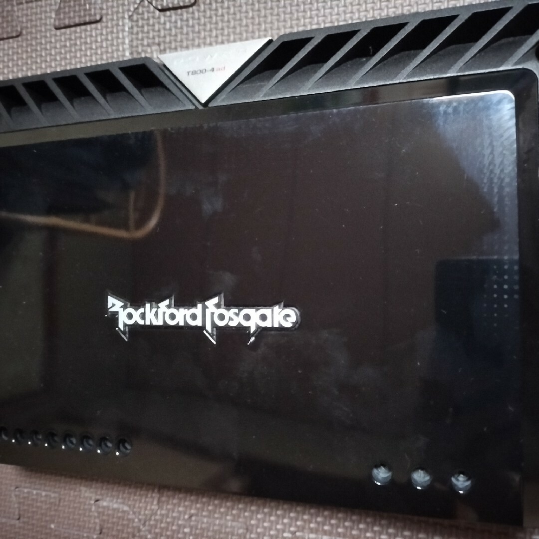 ロックフォード rockford 4chアンプ T800-4ad 中古(ロック ロックフォード rockford 4chアンプ T800-4ad 中古(ロック