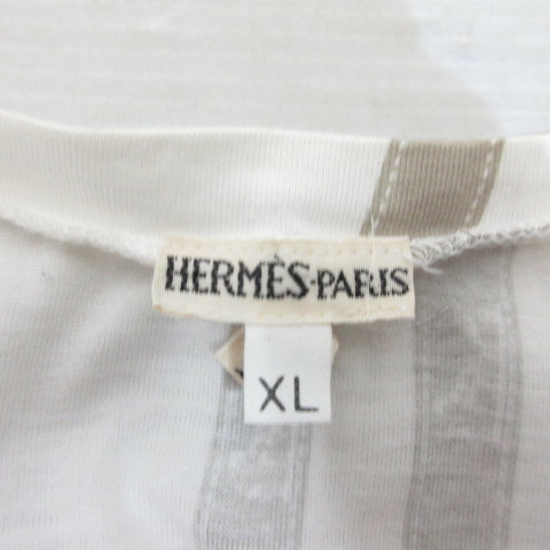 エルメス HERMES マルジェラ期 ボルデュック Tシャツ 半袖 XL リボン エルメス HERMES マルジェラ期 ボルデュック Tシャツ 半袖 XL リボン