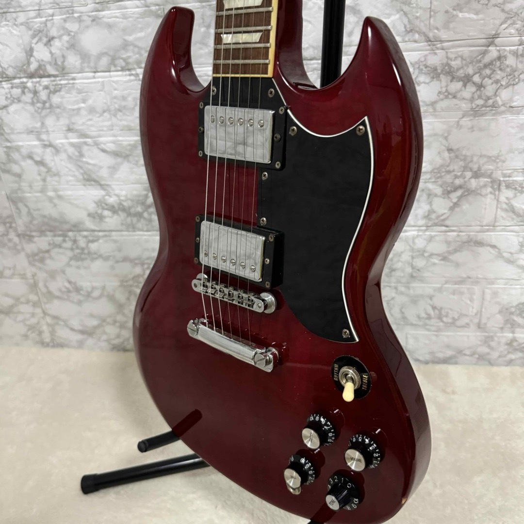 Bacchus バッカス BSG-480 Cherry Red SGタイプ エレキギター Bacchus バッカス BSG-480 Cherry Red SGタイプ エレキギター
