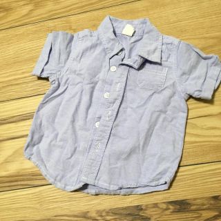 オールドネイビー(Old Navy)のOLD NAVY♡ブルーシャツ(シャツ/カットソー)