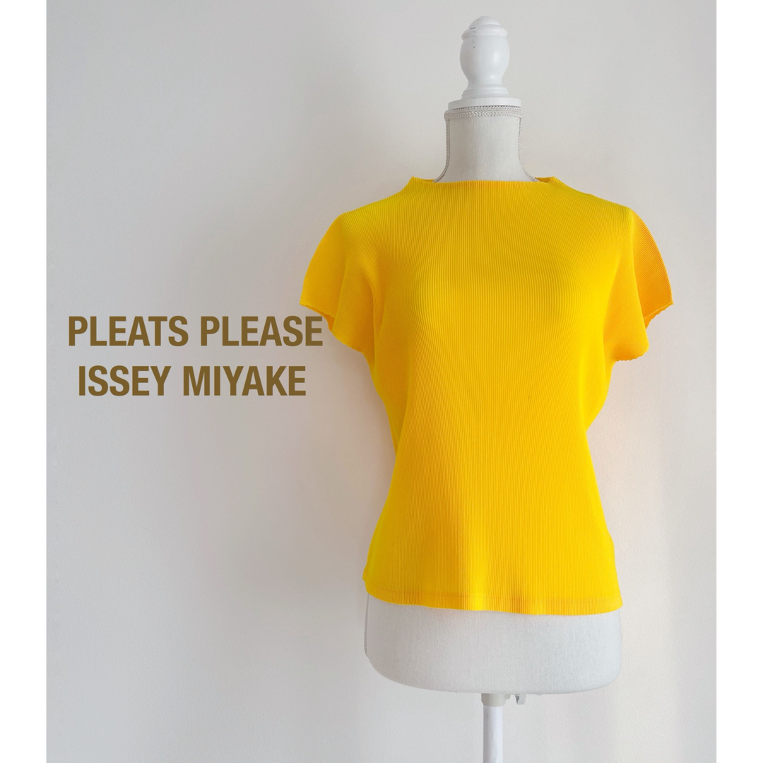 PLEATS PLEASE カットソー フレンチスリーブ イッセイミヤケ PLEATS PLEASE カットソー フレンチスリーブ イッセイミヤケ