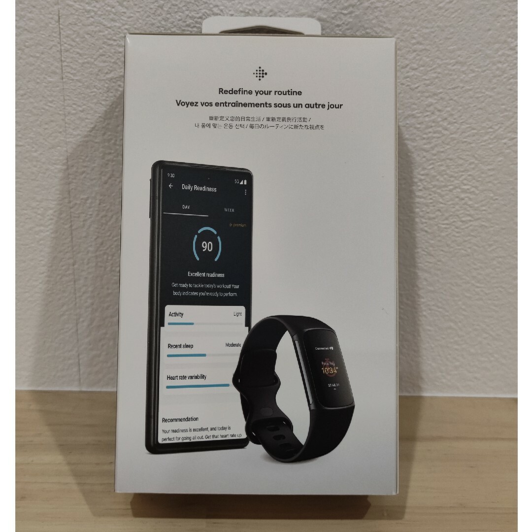 未開封品】fitbit charge 5 ブラック/グラファイト 未開封品】fitbit charge 5 ブラック/グラファイト