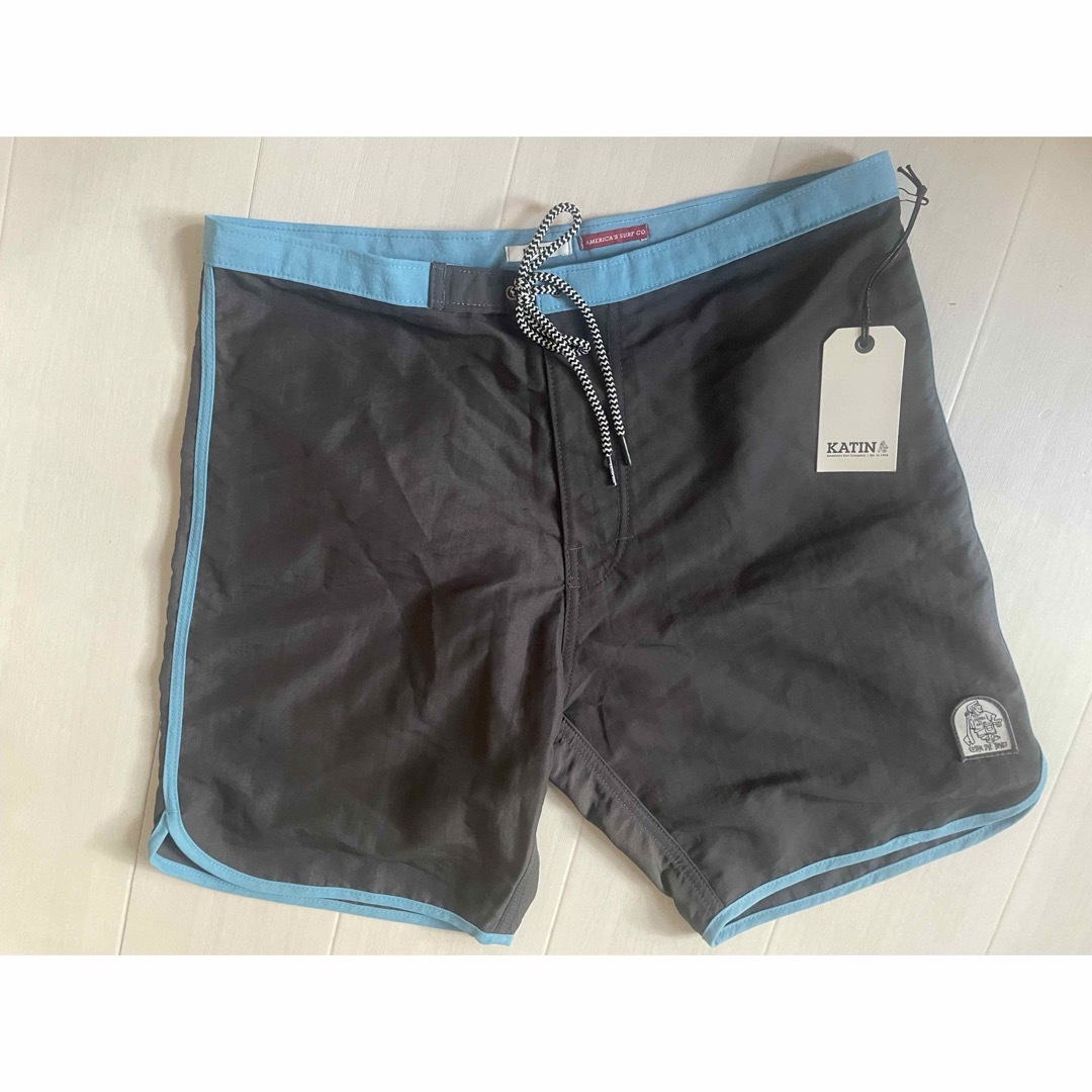 Katie - katin サーフパンツ メンズ水着 新品未使用 ブルー水着 Katie - katin サーフパンツ メンズ水着 新品未使用 ブルー水着