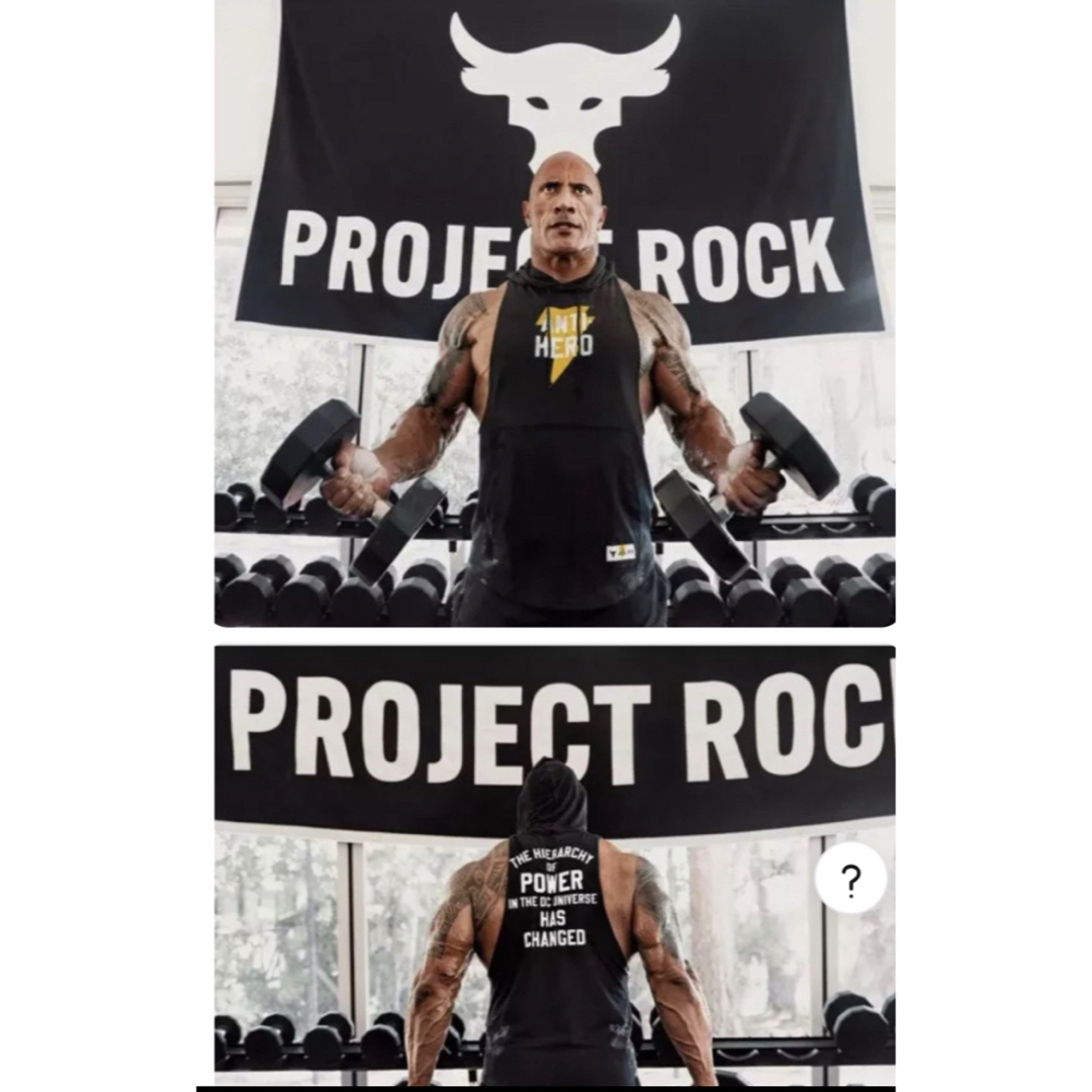 UNDER ARMOUR - Under Armour x Project Rock x ブラックアダム UNDER ARMOUR - Under Armour x Project Rock x ブラックアダム