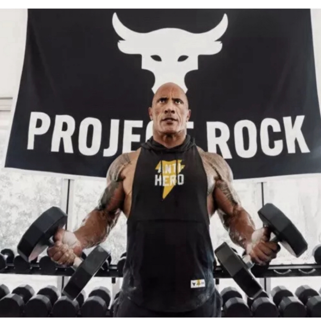 UNDER ARMOUR - Under Armour x Project Rock x ブラックアダム UNDER ARMOUR - Under Armour x Project Rock x ブラックアダム