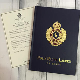 ラルフローレン(Ralph Lauren)のRALPH LAUREN ラルフローレン 30周年ノートブック(ノベルティグッズ)